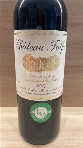 Bordeaux Côtes-de-bourg Château Falfas 2017