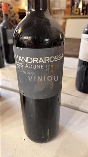 Sicilia Mandrarossa Costadune 2009