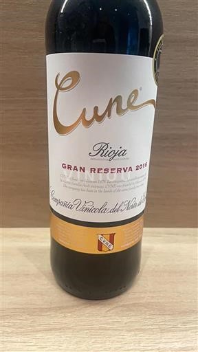 La Rioja Rioja Compañía Vinícola del Norte de España Gran Reserva 2016