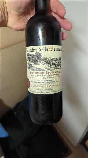 Bordeaux Bordeaux supérieur Domaine La Brandille 2023
