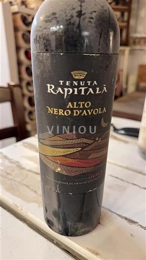 Sicilia Tenuta Rapitalà Alto Nero d'Avola 2013
