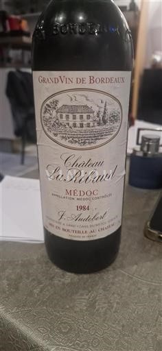 Bordeaux Médoc Château La Ribaud 1984