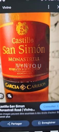 Castilla-La Mancha Jumilla Castillo San Simón Monastrell Non-Vintage