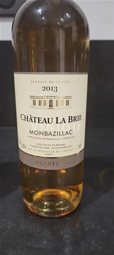 Sydväst Monbazillac Château La Brie Prestige 2013