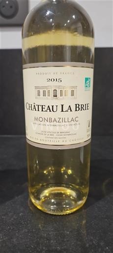 Sydväst Monbazillac Château La Brie 2015