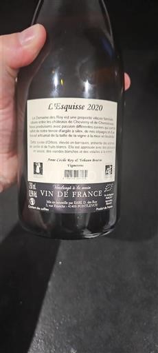 Loire Valley Unspecified Domaine Des Roy L'Esquisse 2020