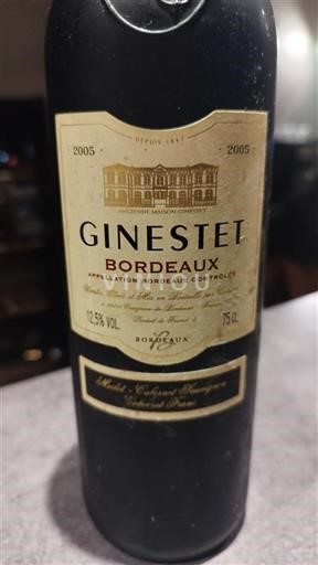 Bordeaux Ginestet 2005