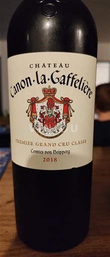 Bordeaux Saint-Émilion Premier Grand Cru Château Canon-La-Gaffelière 2018
