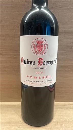 Bordeaux Pomerol Château Bourgneuf 2019