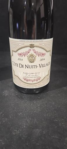 Bourgondië Côte de Nuits Villages S. Javouhey 2014