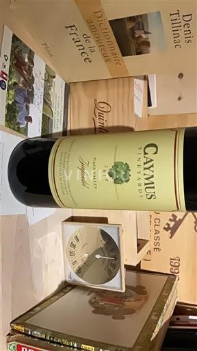 California AVAs Napa Valley Caymus Vineyards Zinfandel 2010