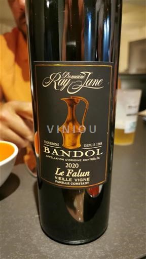 Provence Bandol Domaine Ray-Jane Le Falun Vieille Vigne 2020