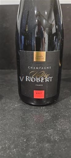 Vin Effervescent Blanc brut Prestige Valery Robert Non millésimé France Champagne AOC