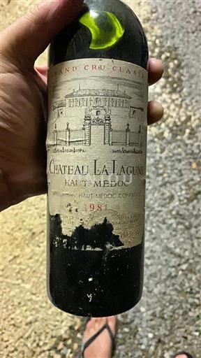 Bordeaux Haut-Médoc Grand Cru Château La Lagune 1981