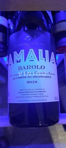 Piëmont Barolo Amalia Cascina in Langa Le Coste di Monforte 2018