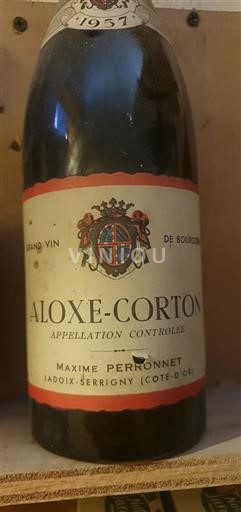 Bourgogne Aloxe-Corton Maxime Perronnet 1957