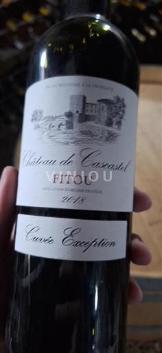 Linguadoca Fitou Château Cascatel Exception 2018