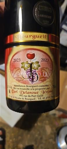 Valle della Loira Bourgueil Carl Delanoue Jérôme 2023