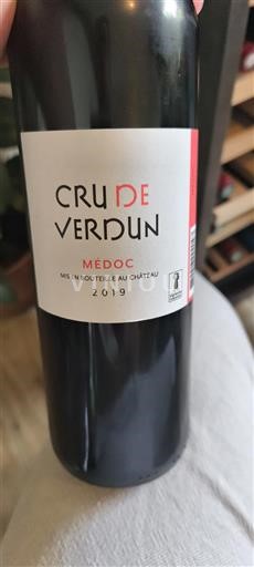 Bordeaux Médoc Cru de Verdun 2019