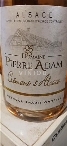 Elsass Crémant d'Alsace Domaine Pierre Adam Ohne Jahrgang