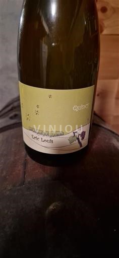 Vin Blanc sec Éric Louis 2018 France Vallée de la Loire Quincy AOC