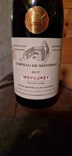 Borgogna Mercurey Château Santenay Vieilles Vignes 2017