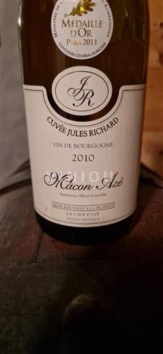 Bourgondië Mâcon en mâcon-dorpen La Cave Azé Jules Richard 2010