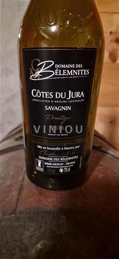 Jura Côtes du Jura Domaine Des Bélemnites Prestige 2018