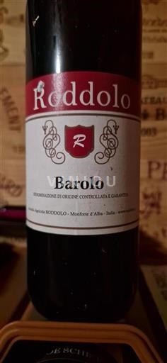 Piemonte Barolo Roddolo 2009