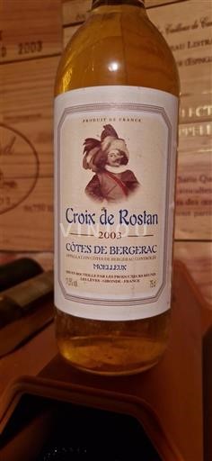 Lounais-Ranska Côtes-de-bergerac Croix de Rostan 2003