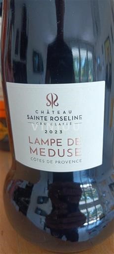 Provenza Côtes de Provenza Cru Classé Château Sainte Roseline LAMPE DE MEDUSE 2023