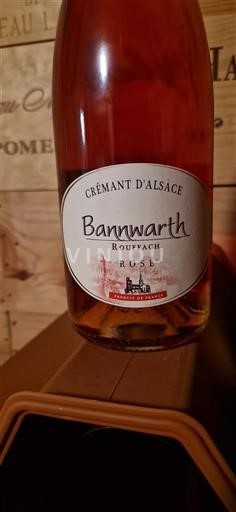 Alsasko Crémant d'Alsace Bannwarth Neročník