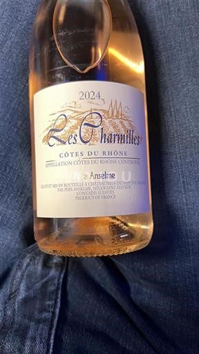 Rhône-dalen Côtes-du-Rhône Père Anselme Les Charmilles 2024