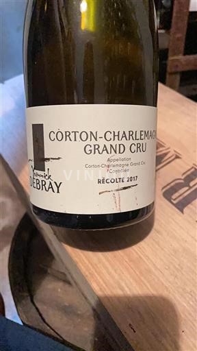 Bourgogne Corton-charlemagne Grand Cru Yannick Debray 2017