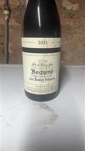 Burgund Beaune Vincent Creusfond Les Beaux Fougets 2021