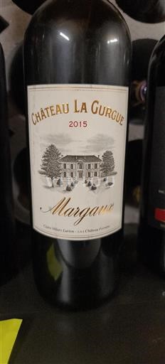 Bordeaux Margaux Château La Gurgue 2015