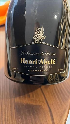 Champanhe Henri Abelé Le Sourire de Reims 2009
