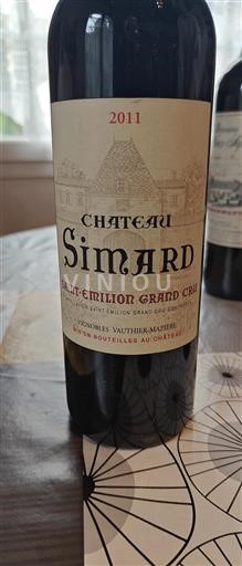 Bordeaux Saint-Émilion Grand Cru Grand Cru Château Simard 2011