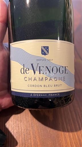 Champagne Venoge Cordon Bleu Brut 2023