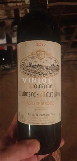 Sydvestfrankrig Côtes de Gascogne Domaine Duboscq-Monplaisir 2017