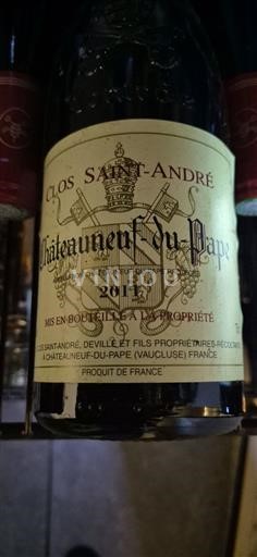 Rhône Valley Châteauneuf-du-Pape Clos Saint-André 2012