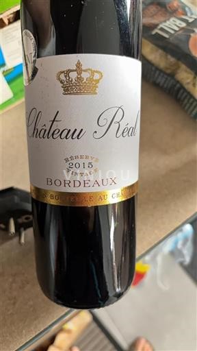 Bordeaux Château Réal Réserve Vintage 2015