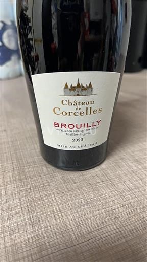 Beaujolais Brouilly Château Corcelles Vieilles Vignes 2023