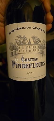 Bordeaux Saint-Émilion Grand Cru Château Pindefleurs 2021
