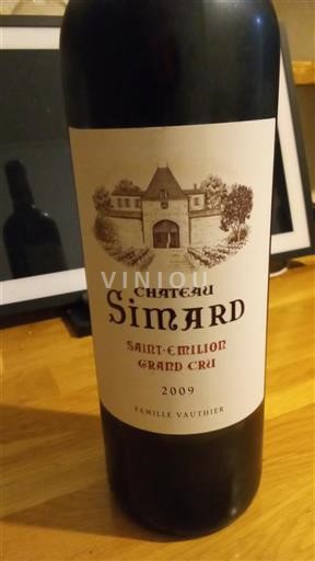 Bordeaux Saint-Émilion Grand Cru Château Simard 2009