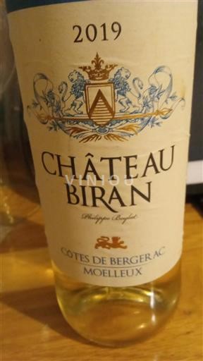 Jugozahod Côtes-de-bergerac Château Biran 2019