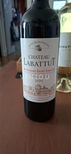 Bordeaux Montagne Saint-Émilion Château Labattut 2020