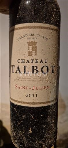 Bordeaux Saint-Julien Grand Cru Château Talbot 2011