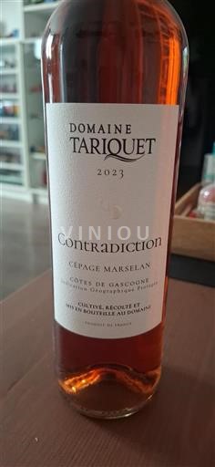 Sydvestfrankrig Côtes de Gascogne Domaine Tariquet Contradiction 2023