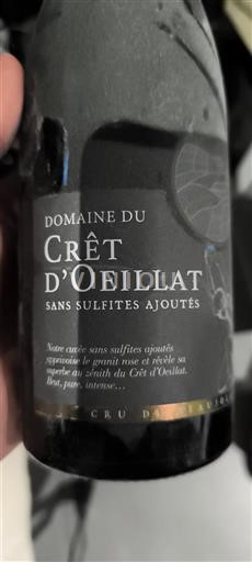 Beaujolais Domaine Crêt d’Oeillat 2022